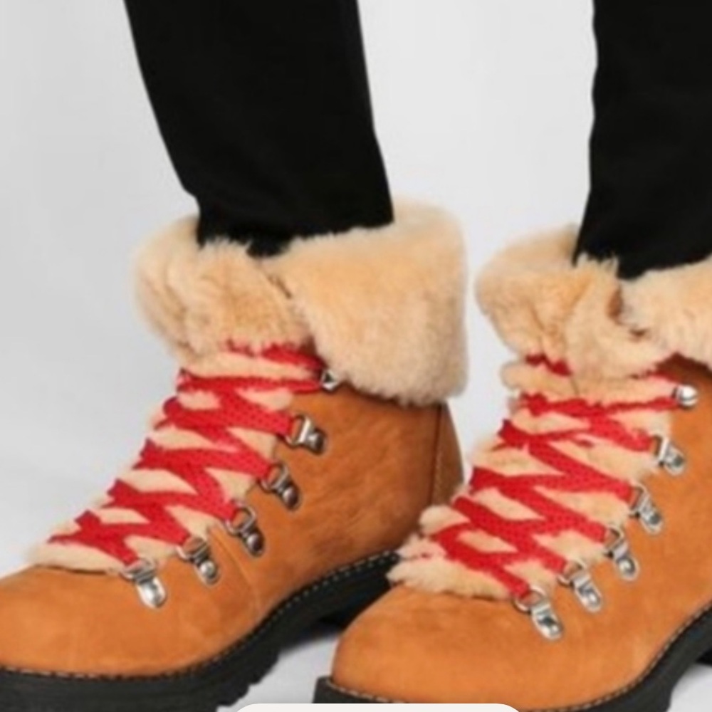 J Crew Nordic Boots in Pecan.